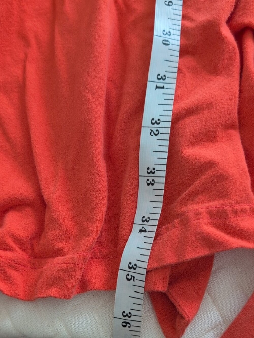 GILLIGAN AND O'MALLEY Robe Tie Waist Coral with White Contrast Trim Size XL/XXL - Picture 5 of 10